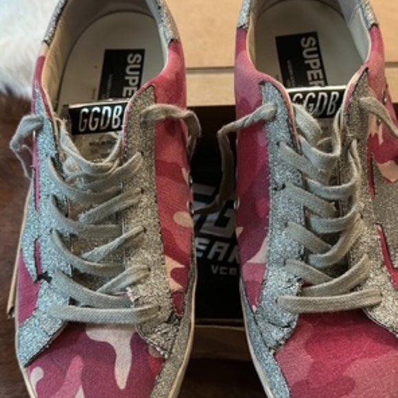 Golden Goose Superstar Women's Pink 10B - Picture 9 of 10